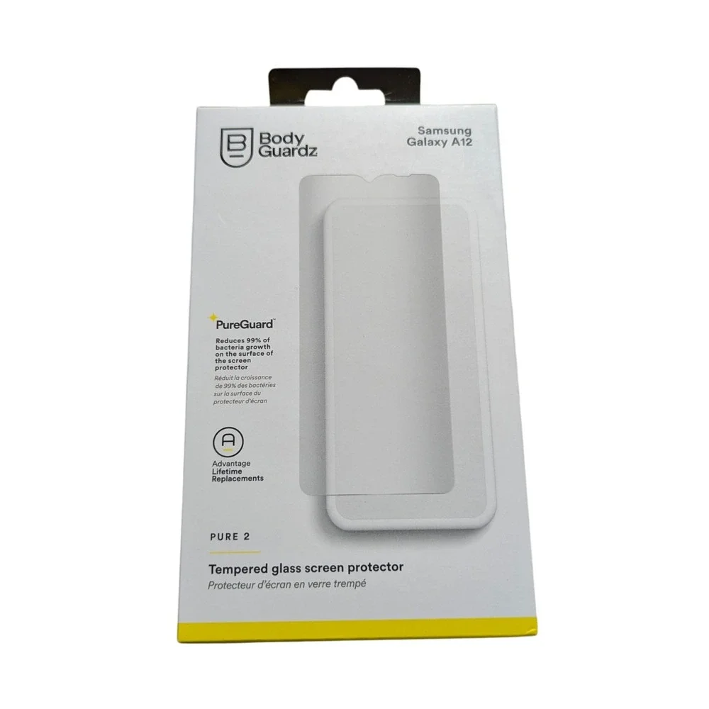 X9-N BodyGuardz‎ Pure2 Tempered Glass Screen Protector for Samsung Galaxy A12